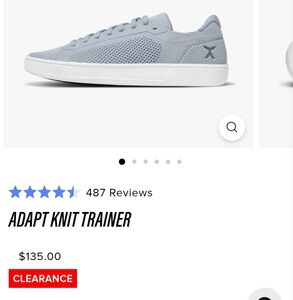 Adapt Knit Trainer in Light Gray